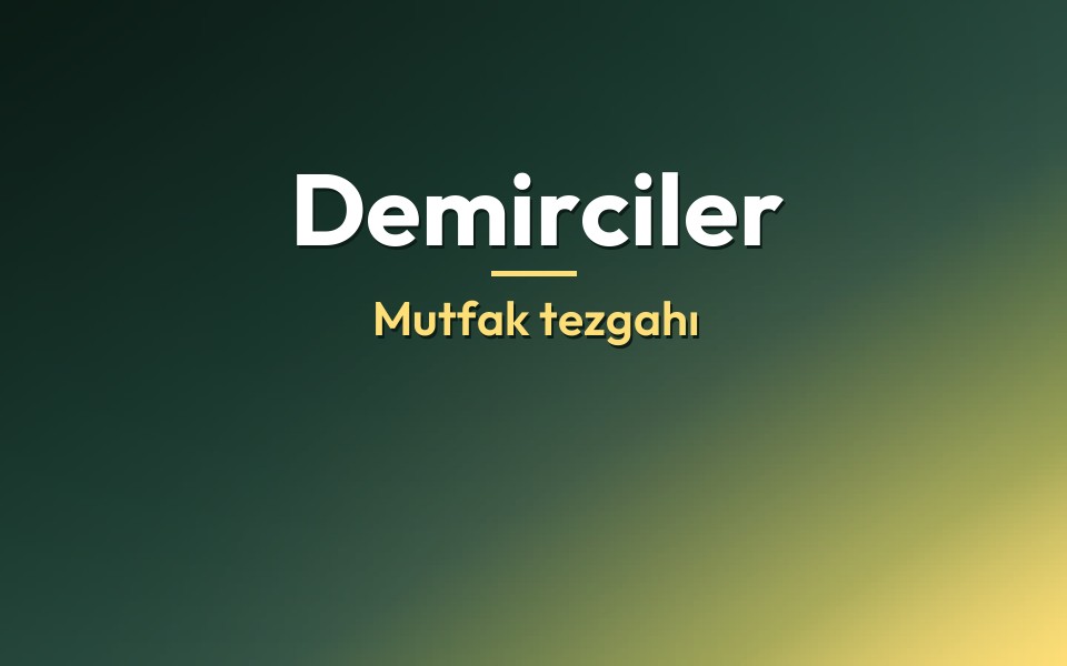 Demirciler Mutfak tezgahı