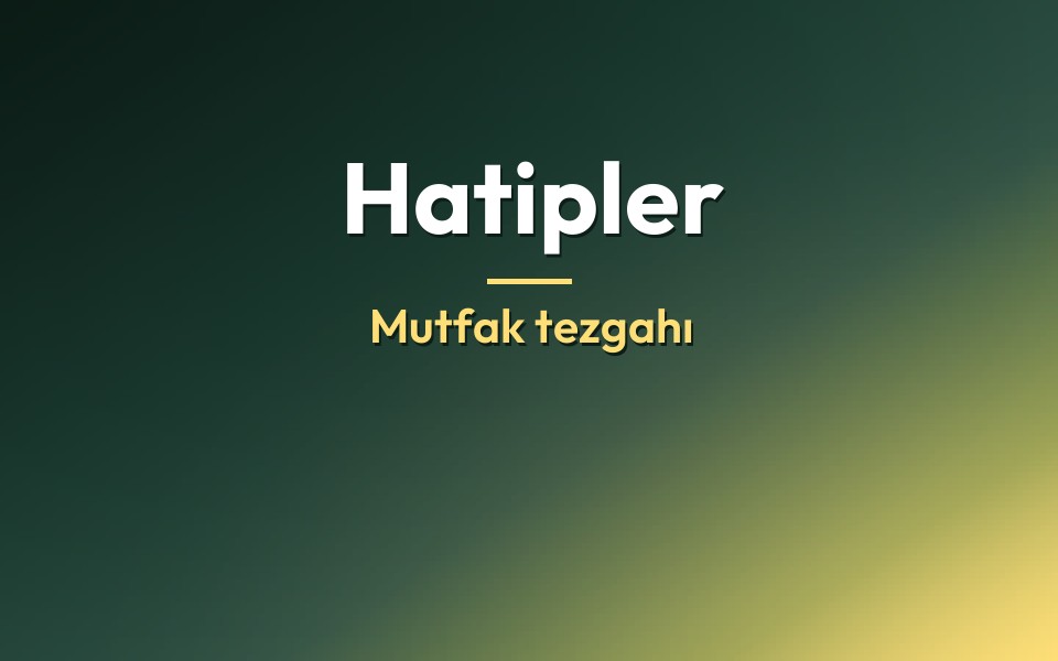 Hatipler Mutfak tezgahı